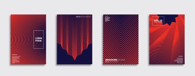 Vektör kapak tasarımları. Gelecekteki Poster şablonu. Smartphone modern arka plan ayarlamak.