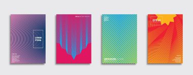 Vektör kapak tasarımları. Gelecekteki Poster şablonu. Smartphone modern arka plan ayarlamak.