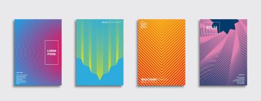 Vektör kapak tasarımları. Gelecekteki Poster şablonu. Smartphone modern arka plan ayarlamak.