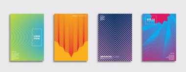 Vektör kapak tasarımları. Gelecekteki Poster şablonu. Smartphone modern arka plan ayarlamak.