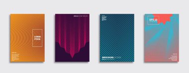 Vektör kapak tasarımları. Gelecekteki Poster şablonu. Smartphone modern arka plan ayarlamak.