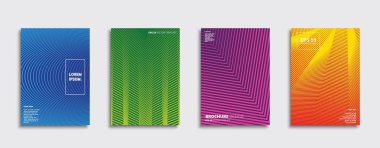 Vektör kapak tasarımları. Gelecekteki Poster şablonu. Smartphone modern arka plan ayarlamak.