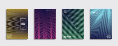 Vektör kapak tasarımları. Gelecekteki Poster şablonu. Smartphone modern arka plan ayarlamak.