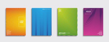 Vektör kapak tasarımları. Gelecekteki Poster şablonu. Smartphone modern arka plan ayarlamak.