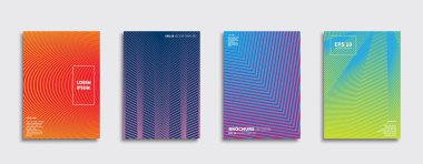 Vektör kapak tasarımları. Gelecekteki Poster şablonu. Smartphone modern arka plan ayarlamak.