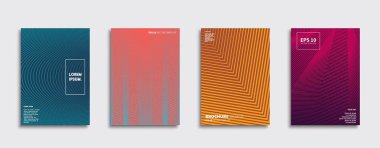 Vektör kapak tasarımları. Gelecekteki Poster şablonu. Smartphone modern arka plan ayarlamak.