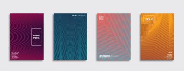 Vektör kapak tasarımları. Gelecekteki Poster şablonu. Smartphone modern arka plan ayarlamak.