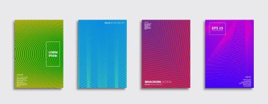 Vektör kapak tasarımları. Gelecekteki Poster şablonu. Smartphone modern arka plan ayarlamak.