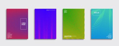 Vektör kapak tasarımları. Gelecekteki Poster şablonu. Smartphone modern arka plan ayarlamak.