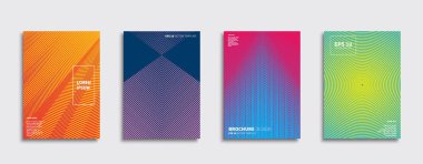 Vektör kapak tasarımları. Gelecekteki Poster şablonu. Smartphone modern arka plan ayarlamak.