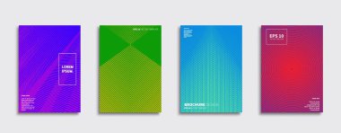 Vektör kapak tasarımları. Gelecekteki Poster şablonu. Smartphone modern arka plan ayarlamak.