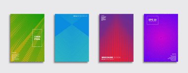 Vektör kapak tasarımları. Gelecekteki Poster şablonu. Smartphone modern arka plan ayarlamak.