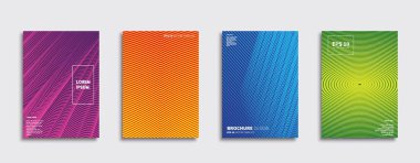 Vektör kapak tasarımları. Gelecekteki Poster şablonu. Smartphone modern arka plan ayarlamak.