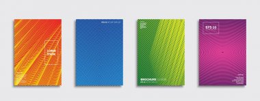 Vektör kapak tasarımları. Gelecekteki Poster şablonu. Smartphone modern arka plan ayarlamak.