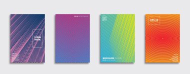 Vektör kapak tasarımları. Gelecekteki Poster şablonu. Smartphone modern arka plan ayarlamak.