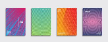 Vektör kapak tasarımları. Gelecekteki Poster şablonu. Smartphone modern arka plan ayarlamak.