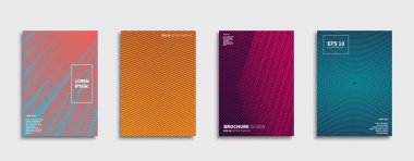 Vektör kapak tasarımları. Gelecekteki Poster şablonu. Smartphone modern arka plan ayarlamak.