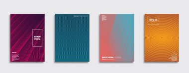 Vektör kapak tasarımları. Gelecekteki Poster şablonu. Smartphone modern arka plan ayarlamak.