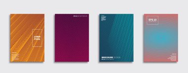 Vektör kapak tasarımları. Gelecekteki Poster şablonu. Smartphone modern arka plan ayarlamak.