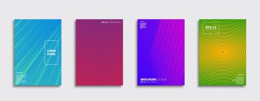 Vektör kapak tasarımları. Gelecekteki Poster şablonu. Smartphone modern arka plan ayarlamak.