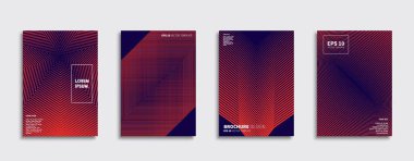 Vektör kapak tasarımları. Gelecekteki Poster şablonu. Smartphone modern arka plan ayarlamak.