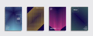 Vektör kapak tasarımları. Gelecekteki Poster şablonu. Smartphone modern arka plan ayarlamak.