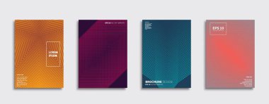 Vektör kapak tasarımları. Gelecekteki Poster şablonu. Smartphone modern arka plan ayarlamak.