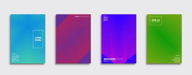 Vektör kapak tasarımları. Gelecekteki Poster şablonu. Smartphone modern arka plan ayarlamak.