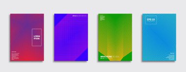 Vektör kapak tasarımları. Gelecekteki Poster şablonu. Smartphone modern arka plan ayarlamak.