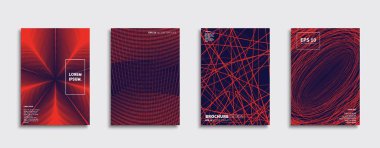 Vektör kapak tasarımları. Gelecekteki Poster şablonu. Smartphone modern arka plan ayarlamak.