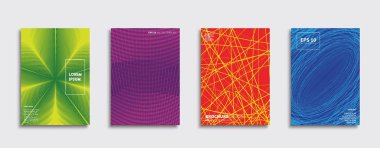 Vektör kapak tasarımları. Gelecekteki Poster şablonu. Smartphone modern arka plan ayarlamak.