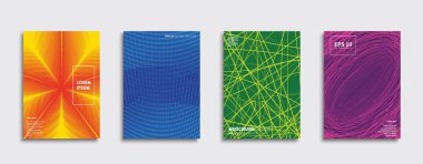 Vektör kapak tasarımları. Gelecekteki Poster şablonu. Smartphone modern arka plan ayarlamak.