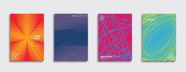 Vektör kapak tasarımları. Gelecekteki Poster şablonu. Smartphone modern arka plan ayarlamak.