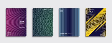 Vektör kapak tasarımları. Gelecekteki Poster şablonu. Smartphone modern arka plan ayarlamak.