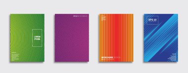 Vektör kapak tasarımları. Gelecekteki Poster şablonu. Smartphone modern arka plan ayarlamak.