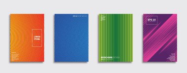 Vektör kapak tasarımları. Gelecekteki Poster şablonu. Smartphone modern arka plan ayarlamak.