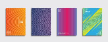 Vektör kapak tasarımları. Gelecekteki Poster şablonu. Smartphone modern arka plan ayarlamak.