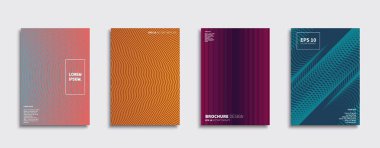 Vektör kapak tasarımları. Gelecekteki Poster şablonu. Smartphone modern arka plan ayarlamak.