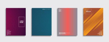 Vektör kapak tasarımları. Gelecekteki Poster şablonu. Smartphone modern arka plan ayarlamak.