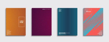 Vektör kapak tasarımları. Gelecekteki Poster şablonu. Smartphone modern arka plan ayarlamak.