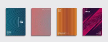 Vektör kapak tasarımları. Gelecekteki Poster şablonu. Smartphone modern arka plan ayarlamak.