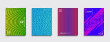 Vektör kapak tasarımları. Gelecekteki Poster şablonu. Smartphone modern arka plan ayarlamak.