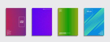 Vektör kapak tasarımları. Gelecekteki Poster şablonu. Smartphone modern arka plan ayarlamak.