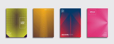 Vektör kapak tasarımları. Gelecekteki Poster şablonu. Smartphone modern arka plan ayarlamak.