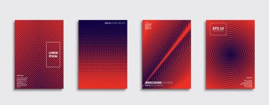 Vektör kapak tasarımları. Gelecekteki Poster şablonu. Smartphone modern arka plan ayarlamak.