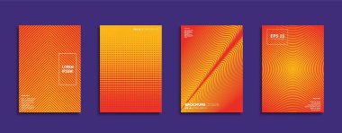 Vektör kapak tasarımları. Gelecekteki Poster şablonu. Smartphone modern arka plan ayarlamak.