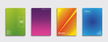 Vektör kapak tasarımları. Gelecekteki Poster şablonu. Smartphone modern arka plan ayarlamak.