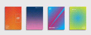 Vektör kapak tasarımları. Gelecekteki Poster şablonu. Smartphone modern arka plan ayarlamak.