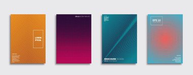 Vektör kapak tasarımları. Gelecekteki Poster şablonu. Smartphone modern arka plan ayarlamak.