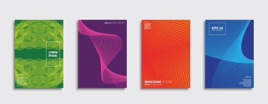 Vektör kapak tasarımları. Gelecekteki Poster şablonu. Smartphone modern arka plan ayarlamak.